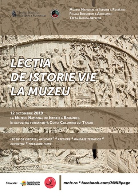 „Lecția de istorie vie” la Muzeul Național de Istorie a României