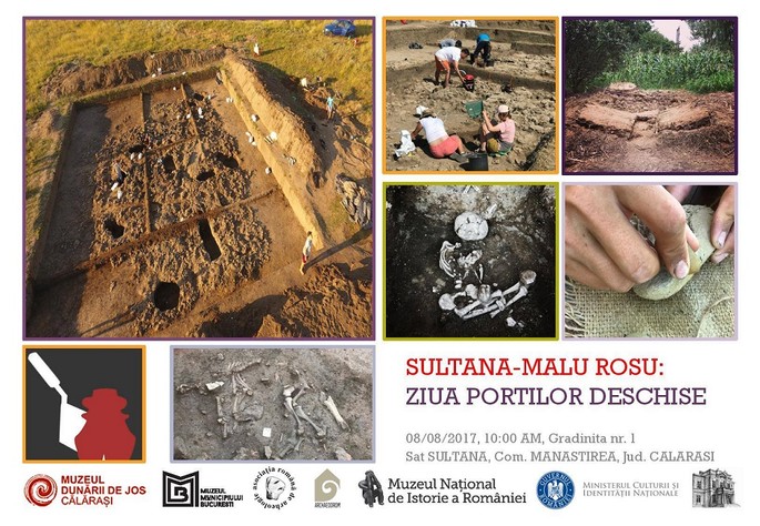Ziua Porților Deschise de pe șantierul arheologic Sultana-Malu Roșu