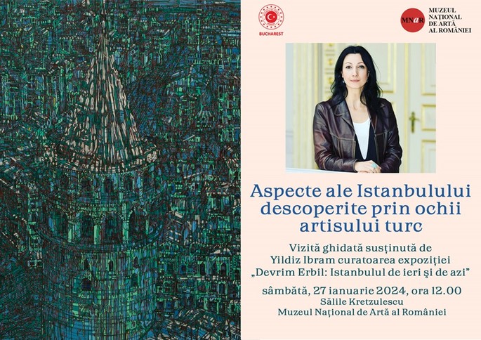 Expoziția „Devrim Erbil: Istanbulul de ieri şi de azi” la MNAR