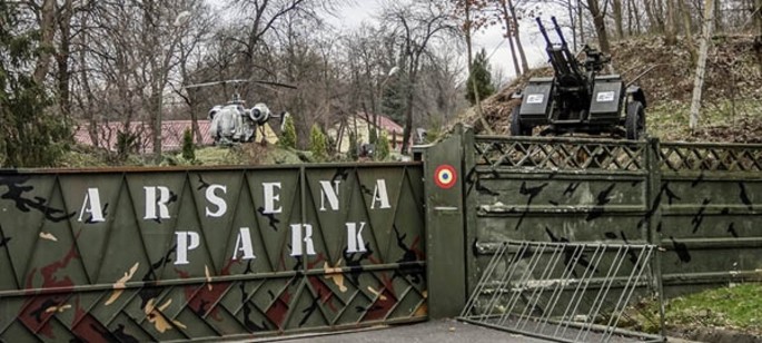 Arsenal Park Transilvania - poarta de intrare