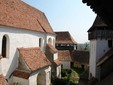 The Evangelical Fortified Church in Viscri - inside yard