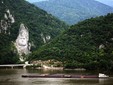 “Decebalus Rex” – the biggest stone sculpture in Europe, Danube river