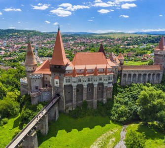 Corvin Castle in Hunedoara, a landmark of Romania’s medieval heritage