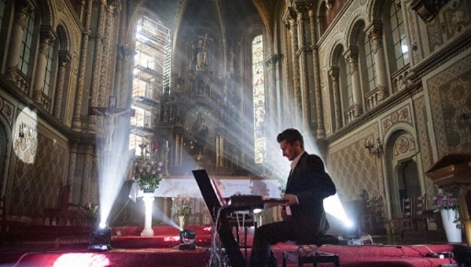 Daniel Dorobanțu la Biserica Millenium din Timișoara (live)