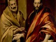 Saints Peter and Paul - El Greco, Hermitage Museum, Russia