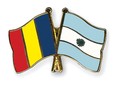 Flags Romania-Argentina