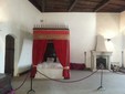 Il Castello dei Corvino di Hunedoara - la camera da letto regale