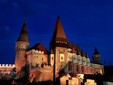 Il Castello dei Corvino di Hunedoara - di notte