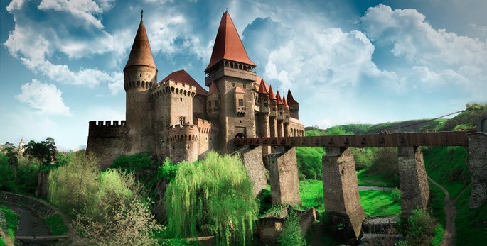 The Corvin Castle of Hunedoara