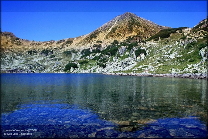 Il Lago Bucura - Montagne Retezat
