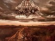 Paesaggio con lampadario - Gheorghe Fikl