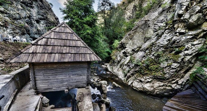 The Watermills in Rudăria The Watermills in Rudăria