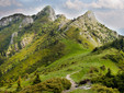Cycle tourism in Romania - Ciucaș Massif, Carpathian Mountains