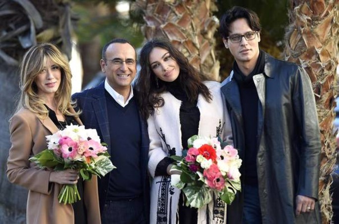 Madalina Ghenea - the team of the Festival of San Remo 2016