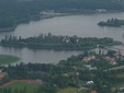 The Snagov Monastery and the Snagov Lake