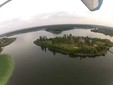 The Snagov Monastery and the Snagov Lake