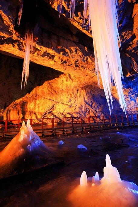 “Ghețarul de la Scărișoara” Cave - in the Apuseni Mountains