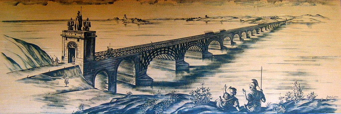 Il ponte di Traiano sul Danubio- Drobeta-Turnu Severin