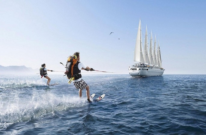 Water skiing - Romanian Seaside, Black Sea