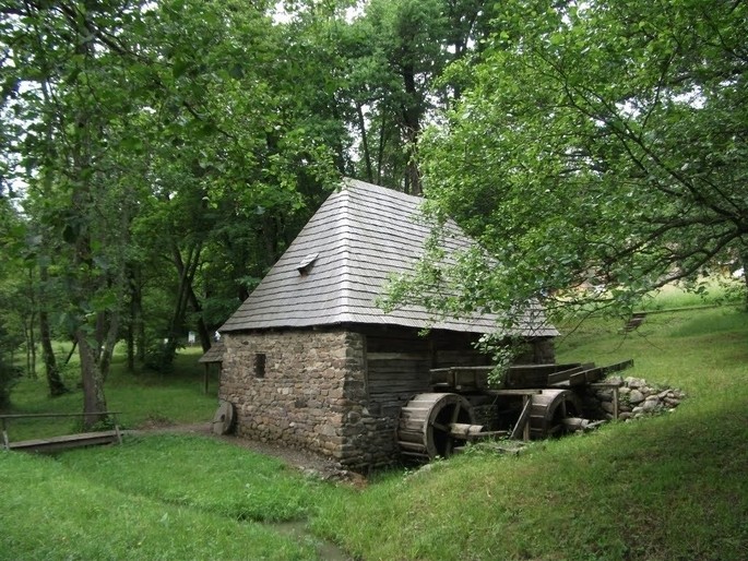 The  Firijba village in Vâlcea County