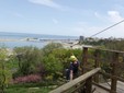 High wire crossing  - Romanian Seaside, Black Sea