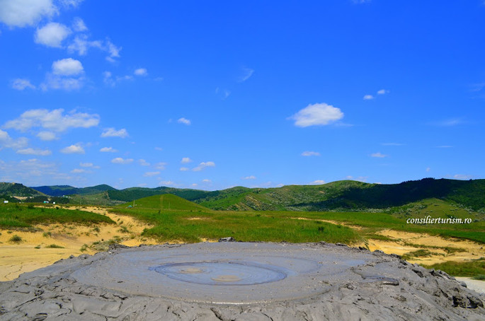 The Mud Volcanoes in Buzău County