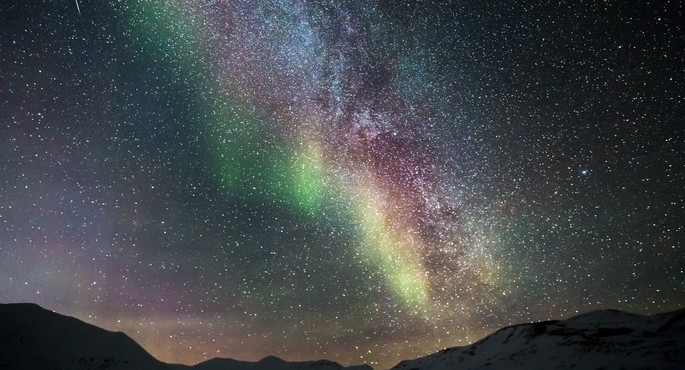 Unique Natural Phenomena- The Northern Lights Seen from Romania