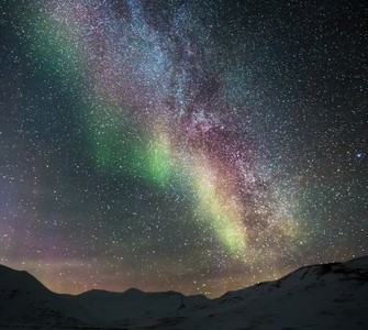 Unique Natural Phenomena- The Northern Lights Seen from Romania
