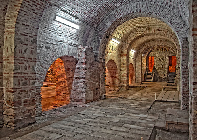 Cellar in the Old Court, Bucharest