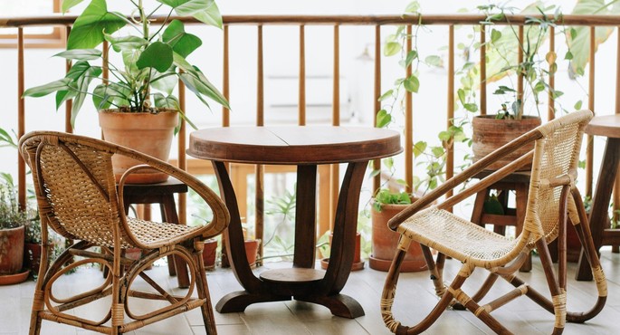 Simple ideas for creating a cozy balcony