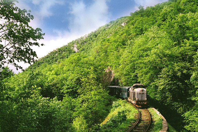 The railway Oraviţa - Anina - &quot;The Semmering of Banat&quot;