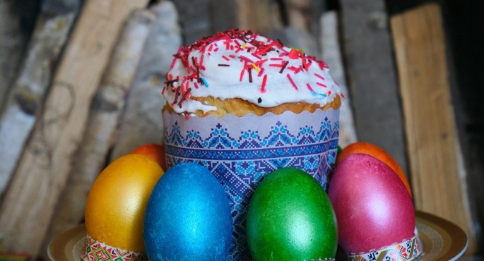 Traditional decorative motifs for Easter eggs