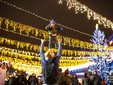 Il Mercatino di Natale di Bucarest, in Piazza dell'Università, 2015