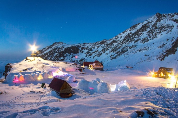 L'Hotel di Ghiaccio di Bâlea Lac