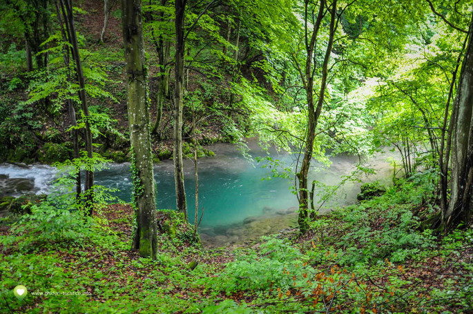 Il Lago l’Occhio del Bey - Parco Nazionale le Gole di Nera - Beusnita, distretto di Caras-Severin