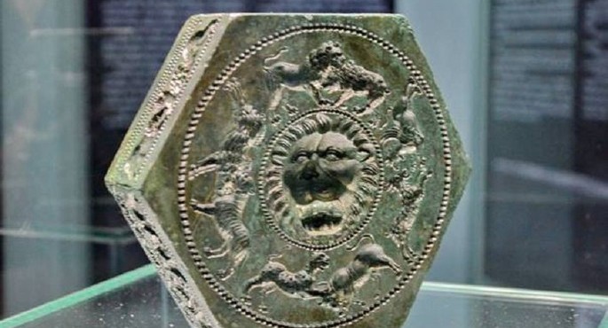 An ancient matrix was discovered at Sarmizegetusa Regia