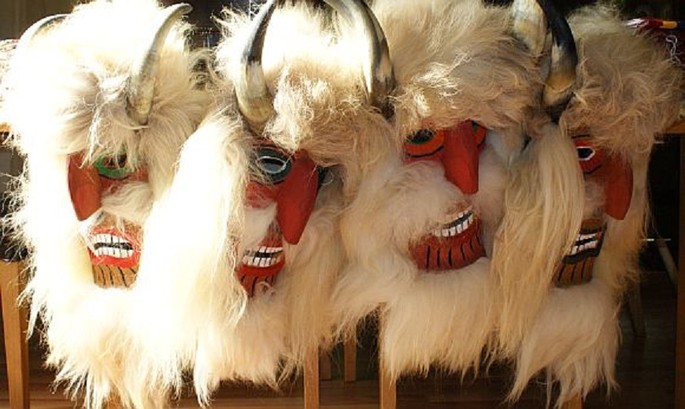 Romanian traditional masks