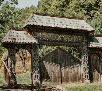 The Maramureș Gates and the Symbols Carved in Wood The Maramureș Gates and the Symbols Carved in Wood