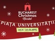 Il Mercatino di Natale di Bucarest, in Piazza dell'Università, 2015