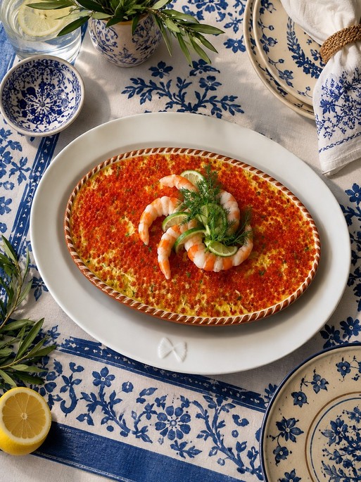 Beef Salad – Modern Interpretations with Caviar and Shrimp