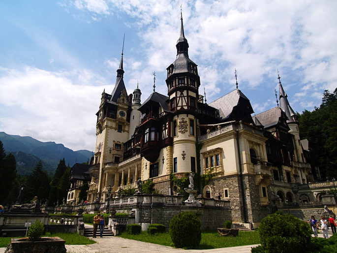 Castello Peles - Sinaia, La Valle di Prahova