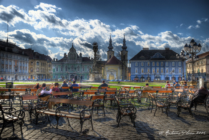 Unirii Square Timisoara